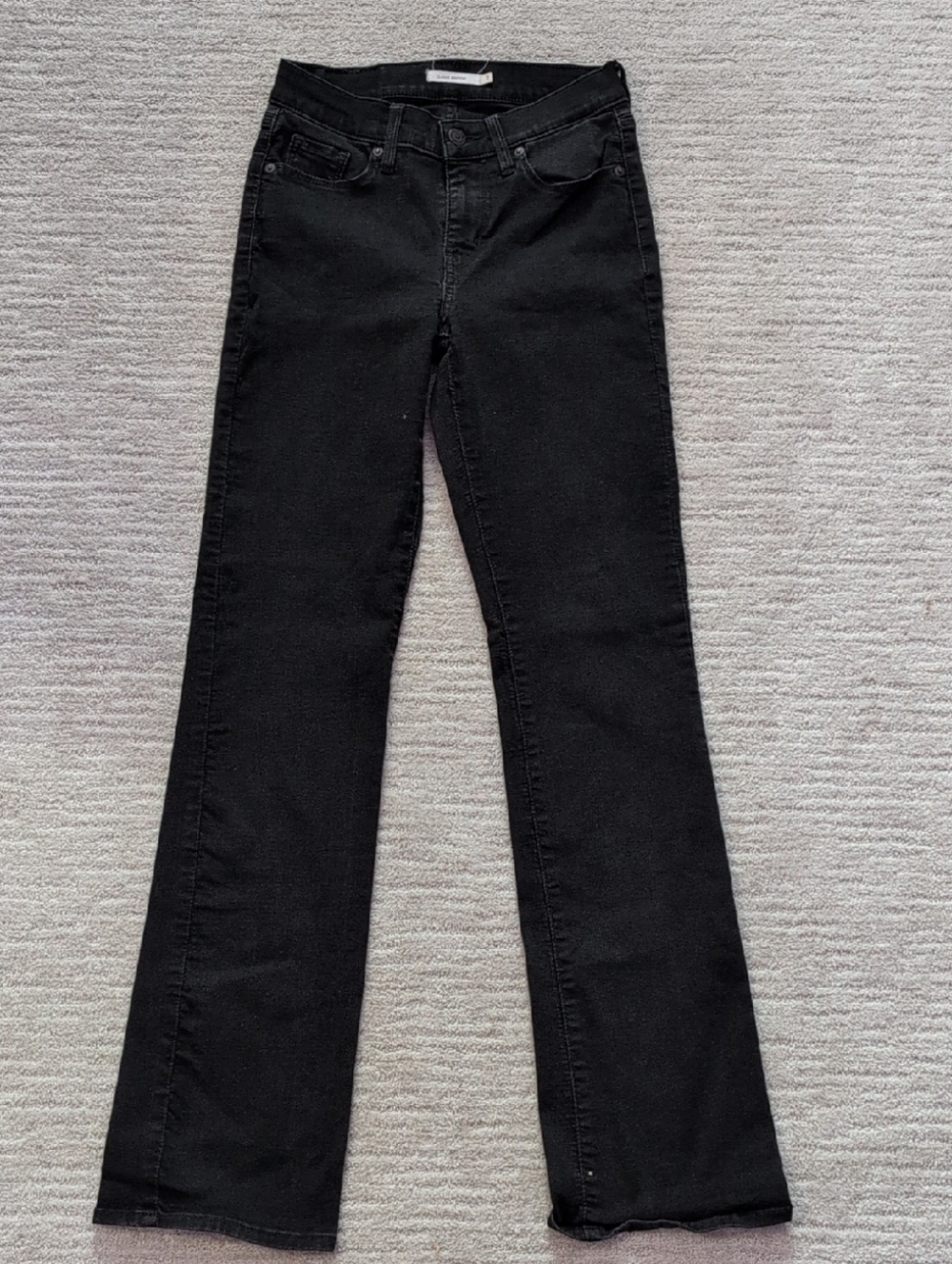Women’s Black Boot Cut Jeans — Classic Stretch Denim